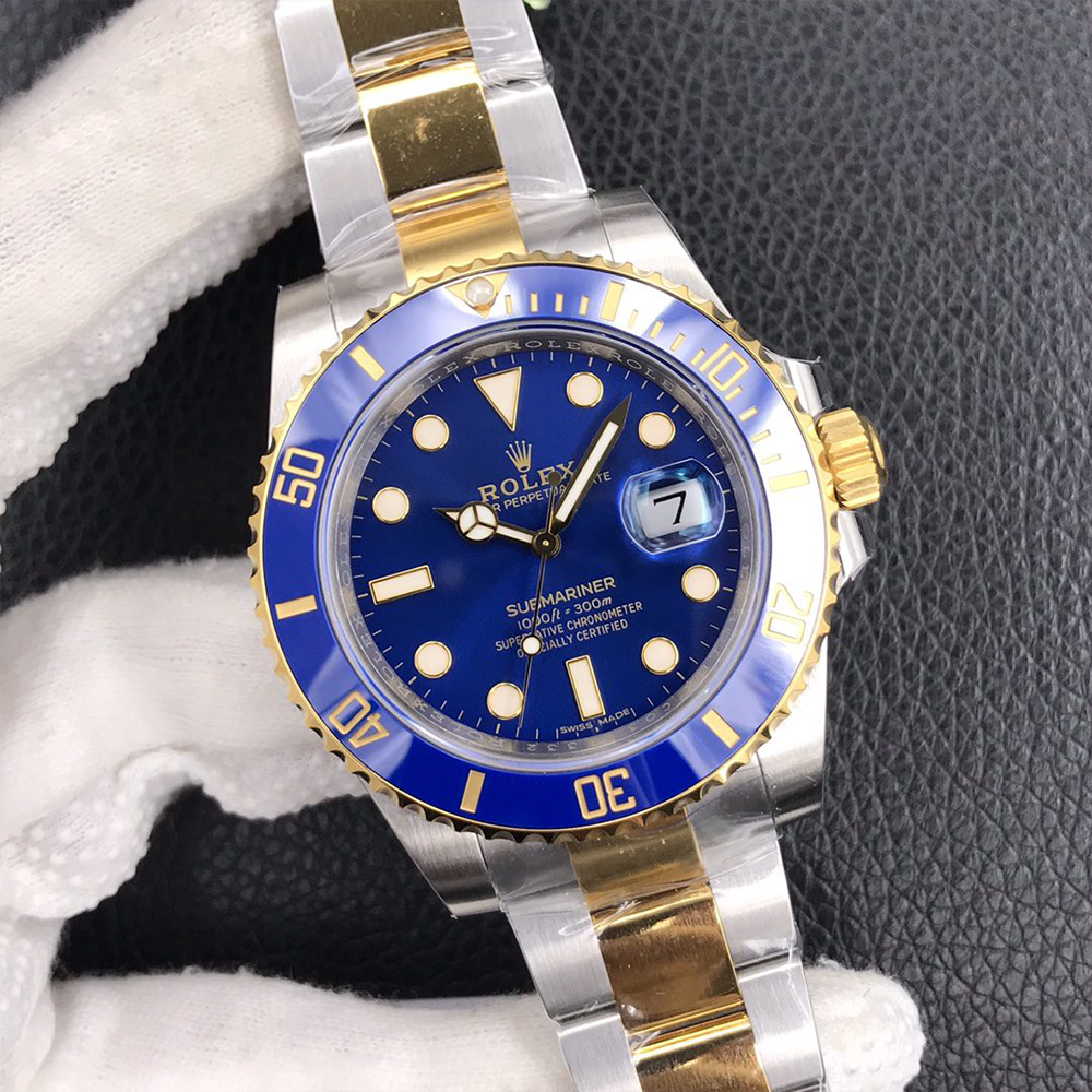 VS공장 롤렉스 서브마리너 청판 다이얼 콤비 40mm 116613