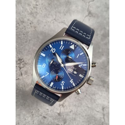 IWC 파일럿 워치 블루 다이얼 IW388101 시계