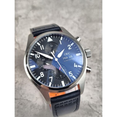 IWC 파일럿 워치 블랙 다이얼 IW378001 시계