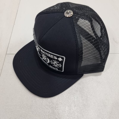 크롬하츠 매쉬 블랙 볼캡 (모자)