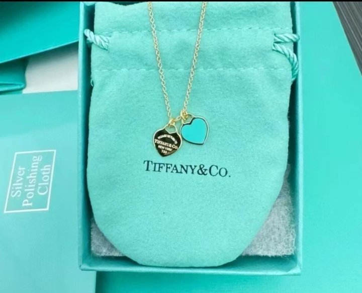 티파니 리턴투 옐로골드 목걸이