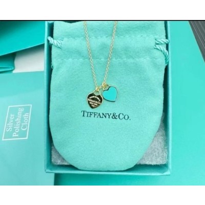 티파니 리턴투 옐로골드 목걸이