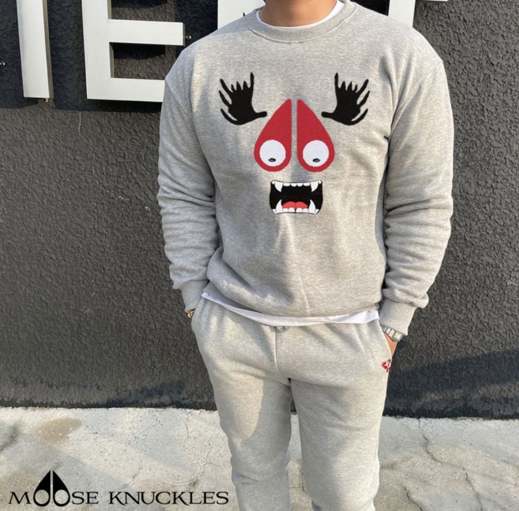 무스너클 몬스터 맨투맨 조거 팬츠 세트