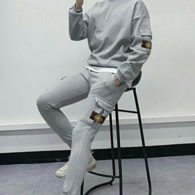 스톤아일랜드 덴버 배색 트레이닝 세트