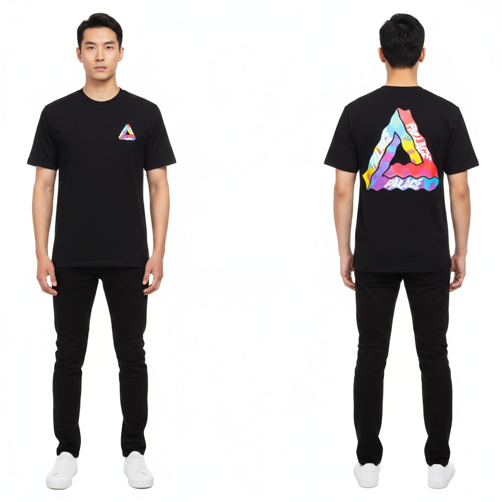 팔라스 레인보우 반팔티