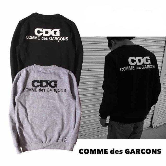 꼼데가르송 CDG 백로고 맨투맨