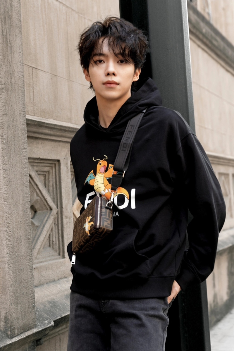 펜디 Fendi 나염 후드티
