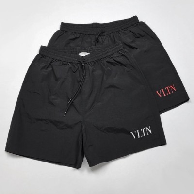 발렌티노 VLT 로고 비치 반바지