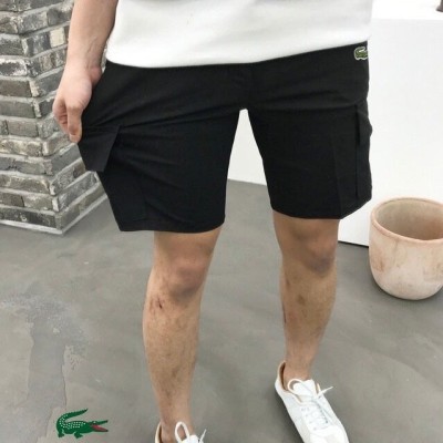 라코스테 사이드 카고 린넨 반바지