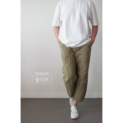 몽클레어 크롭 팬츠 (바지)