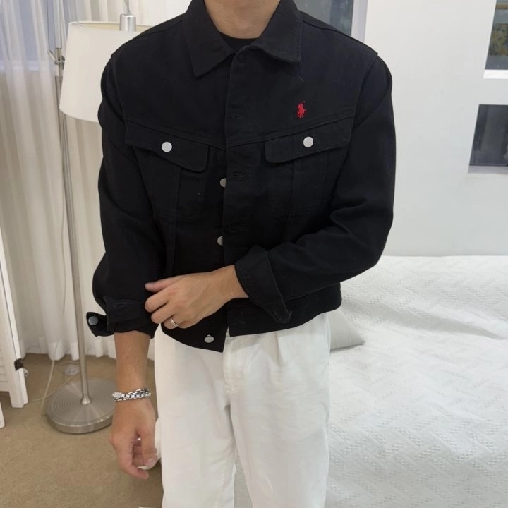 폴로 트러커 데님 자켓