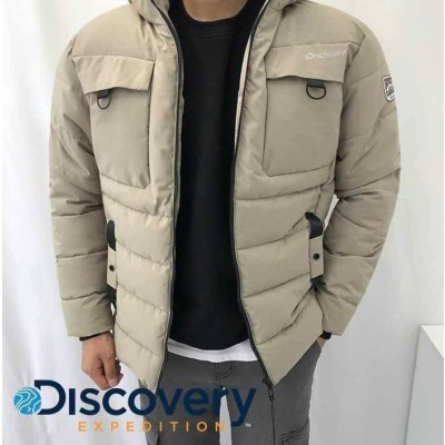 디스커버리 후드 패딩