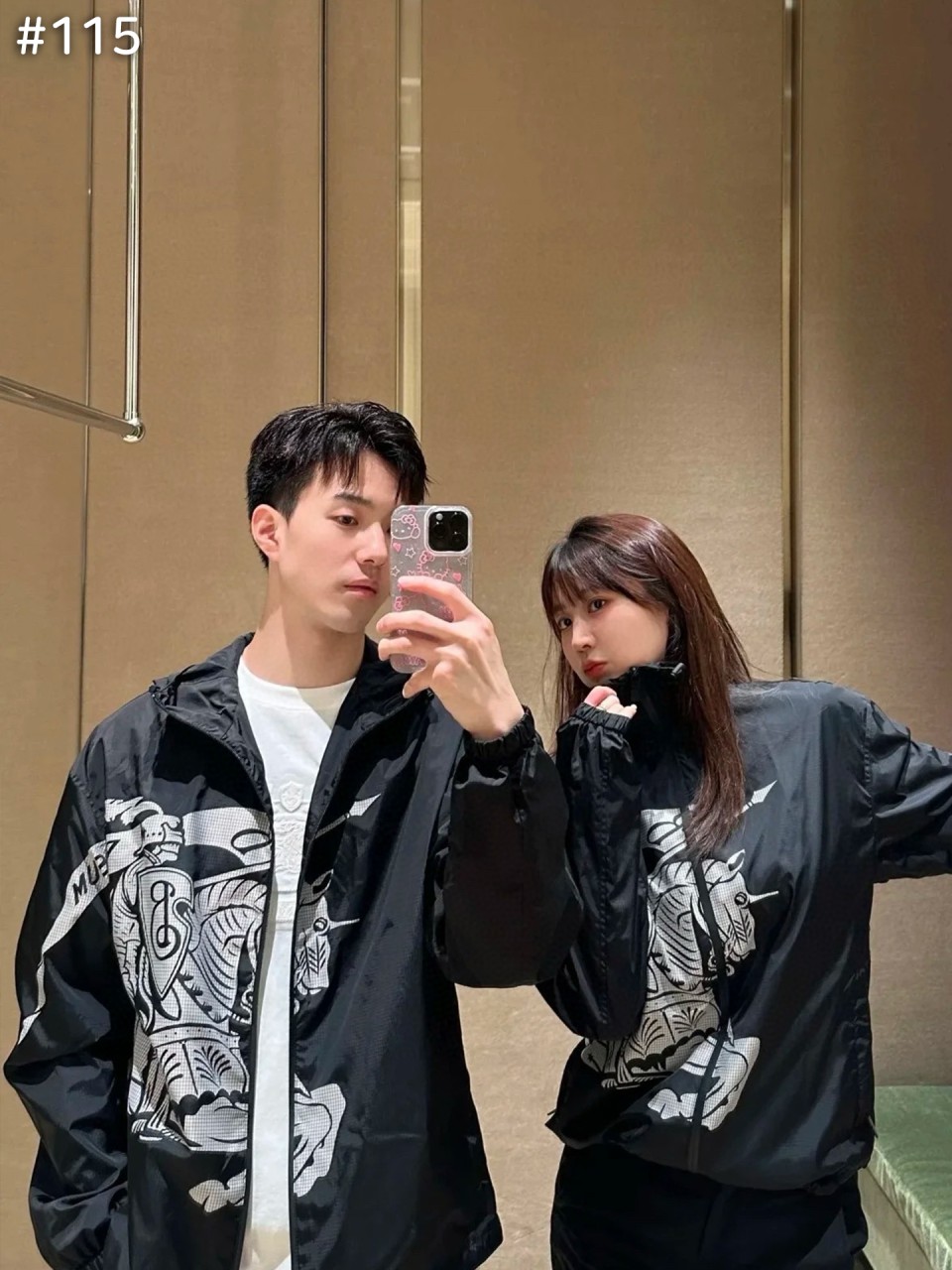 버버리 115 Ekd 나일론 후드 바람막이