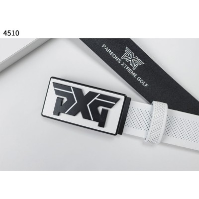 PXG 사각 엠블럼 펀칭 로고 벨트