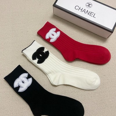 샤넬 359 양말 3P 세트